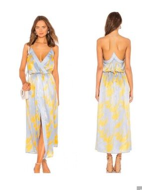 House Of Harlow 1960 x REVOLVE Mareena Dress in Blue Feather